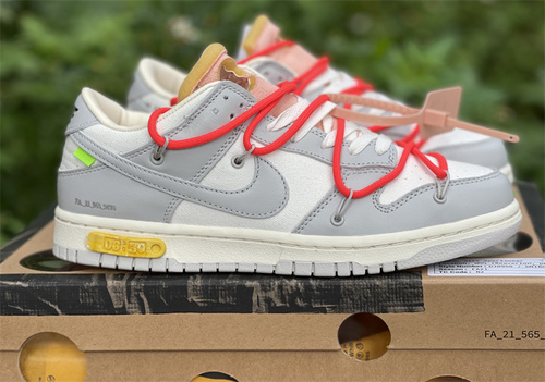 Pure original version_ Off-White X Futura X Nike Dunk Low Alliance_ number DM1602 110. Full code shipment 36--46-98f8c179